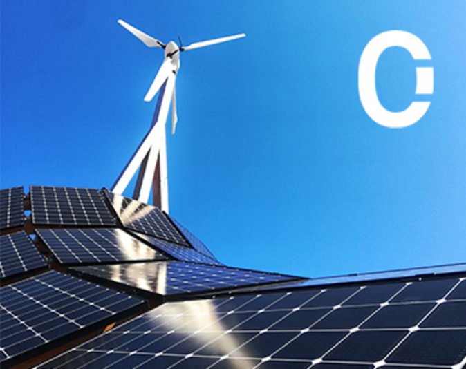 PV- and windturbines