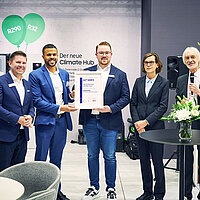 Project Director Danny Enwerem (2nd from left) and jury members at the GET NORD Architecture Award ceremony Project Director Danny Enwerem (2nd from left) and jury members at the GET NORD Architecture Award ceremony