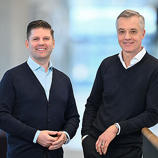 HMC Management Board: Heiko M. Stutzinger (left) and Uwe Fischer